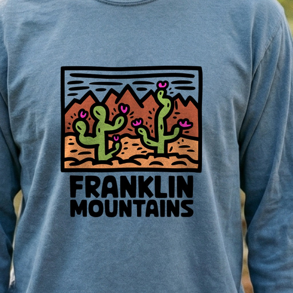 Franklin Mountains State Park Cotton Long Sleeve product image 3