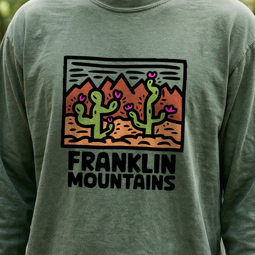 Franklin Mountains State Park Cotton Long Sleeve product image 4