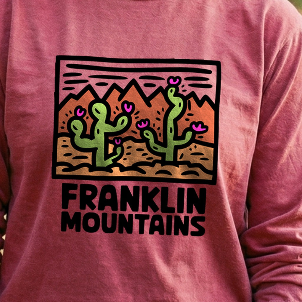 Franklin Mountains State Park Cotton Long Sleeve product image 5