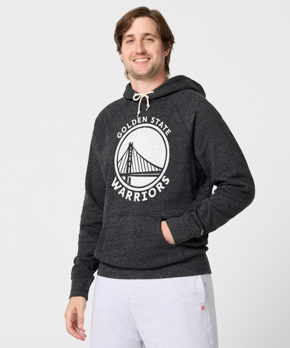 Golden State Warriors Blacktop Logo Hoodie product image 3