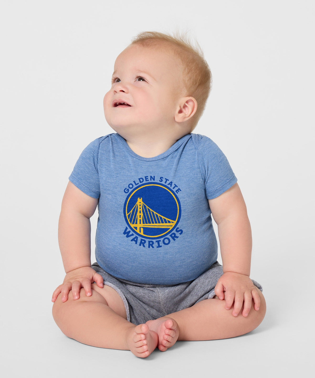 Golden State Warriors Logo Baby One Piece