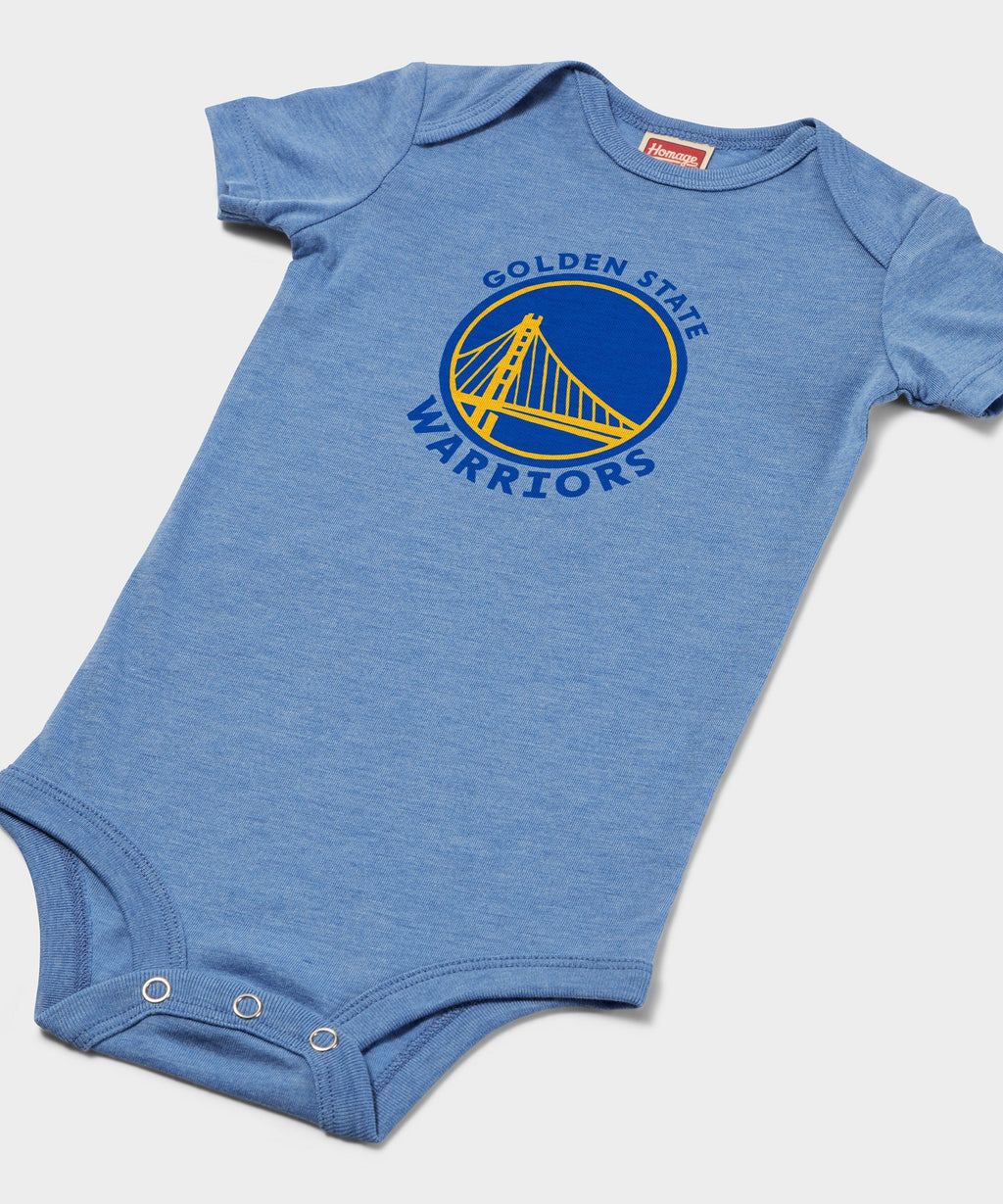 Golden State Warriors Logo Baby One Piece