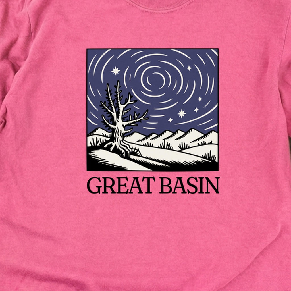 Great Basin National Park at Night Cotton Long Sleeve product image 18