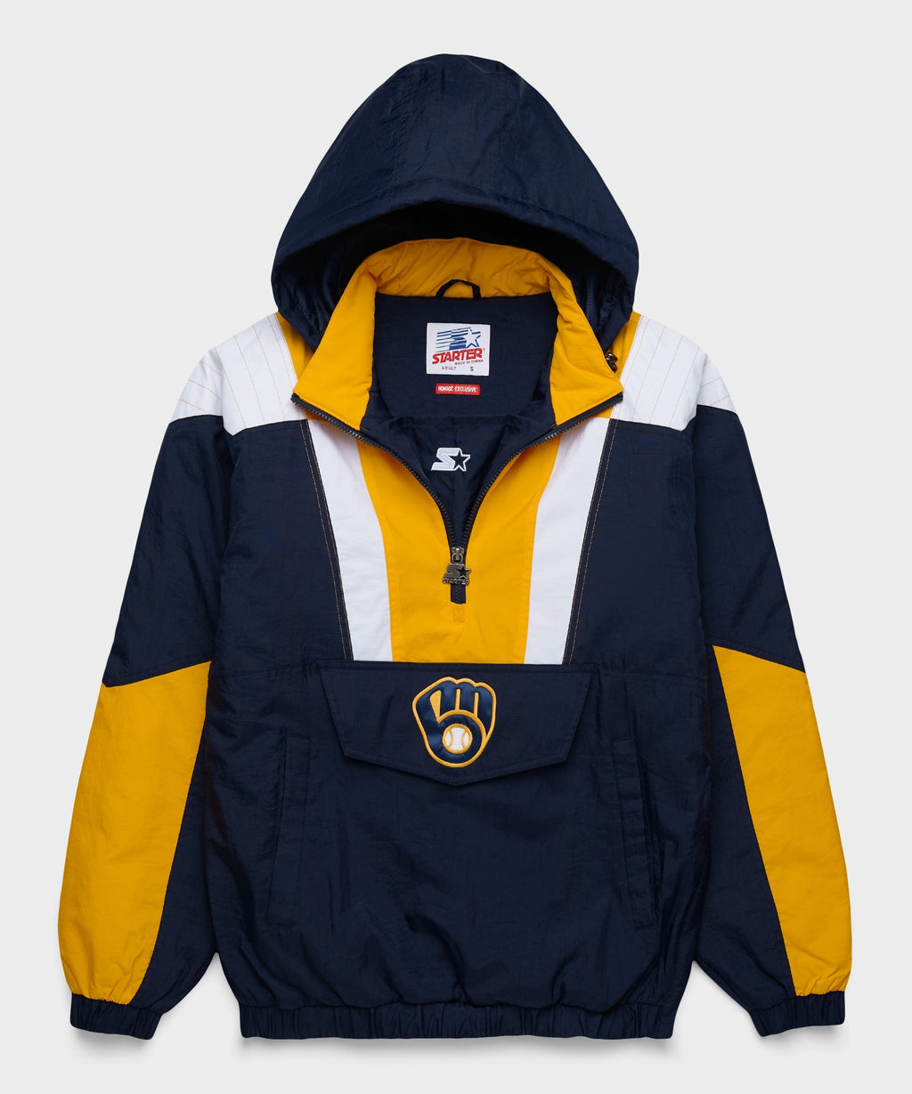 HOMAGE X Starter Brewers Pullover Jacket product image 1