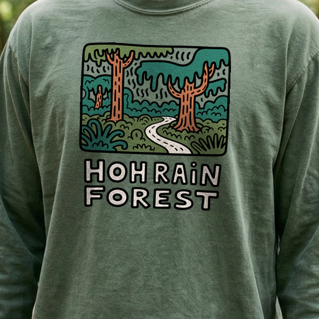 Hoh Rain Forest Cotton Long Sleeve product image 4