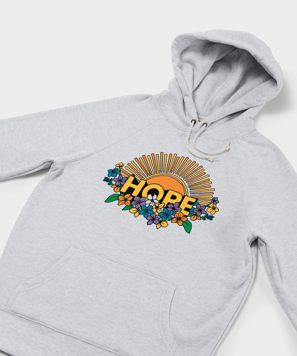 Hope Sun And Flowers Hoodie product image 2