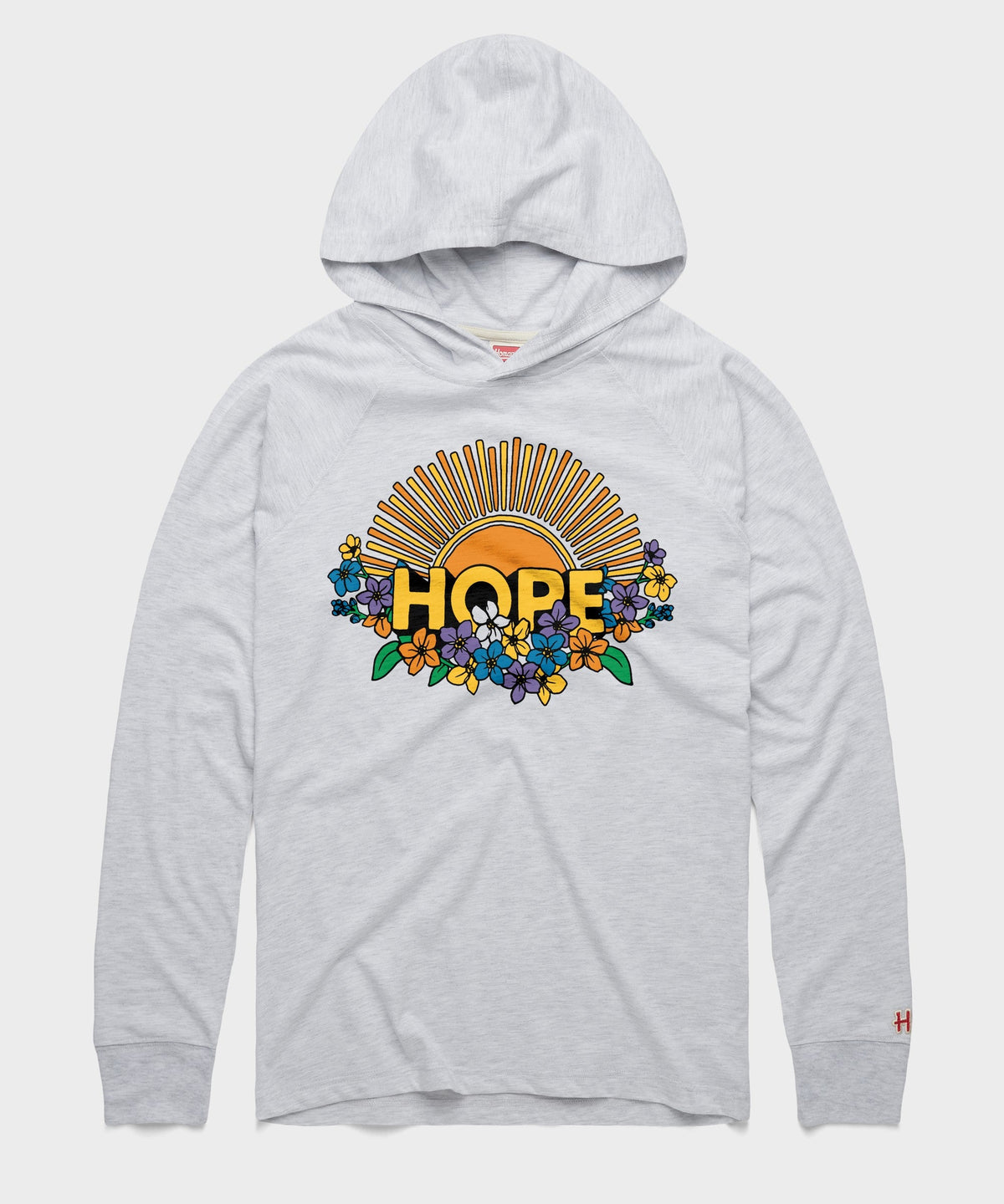 Hope Sun And Flowers Lightweight Hoodie product image 1