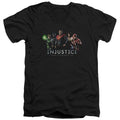 Injustice Gods Among Us - League Adult Slim Fit V Neck product image 1