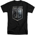 Justice League Movie - Shield Logo Adult Tall Fit Short product image 1