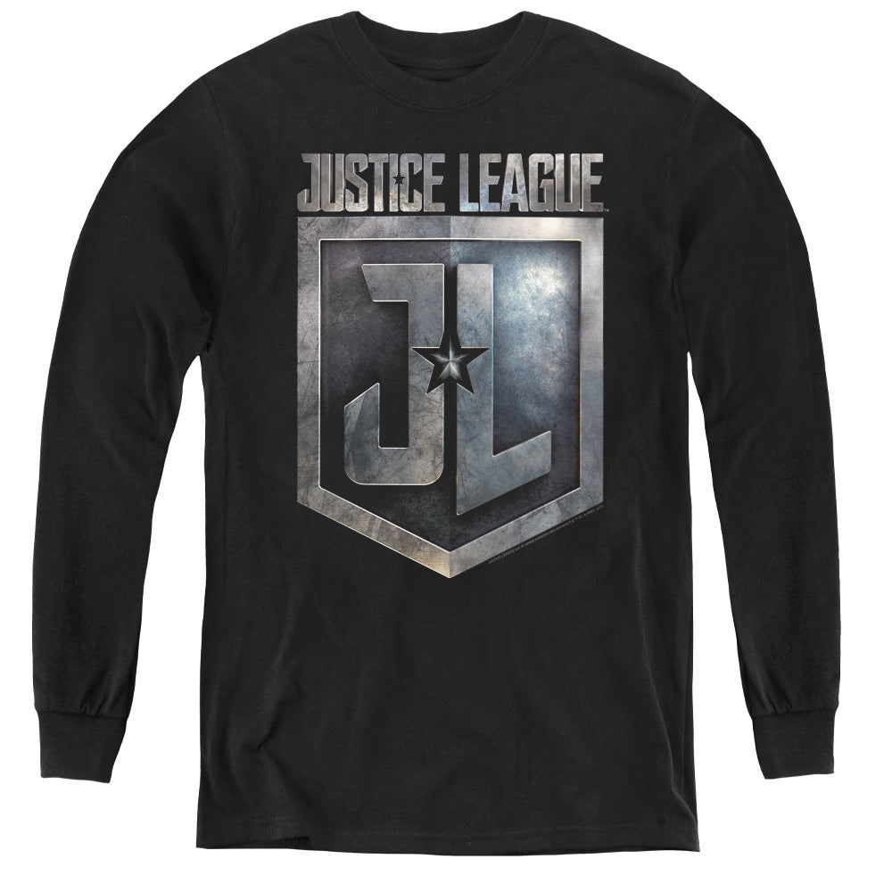 Justice League Movie - Shield Logo L - S Youth product image 1