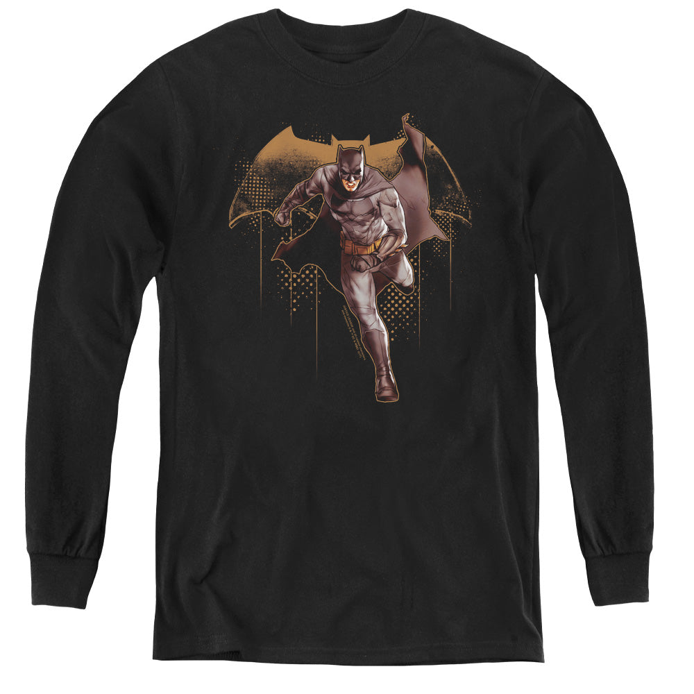 Justice League Movie - Caped Crusader L - S Youth product image 1