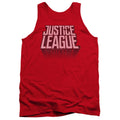 Justice League Movie - League Distressed Adult Tank Top