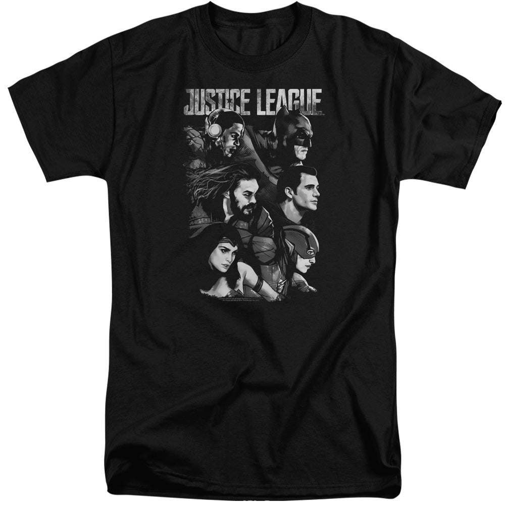 Justice League Movie - Pushing Forward Adult Tall Fit Short product image 1