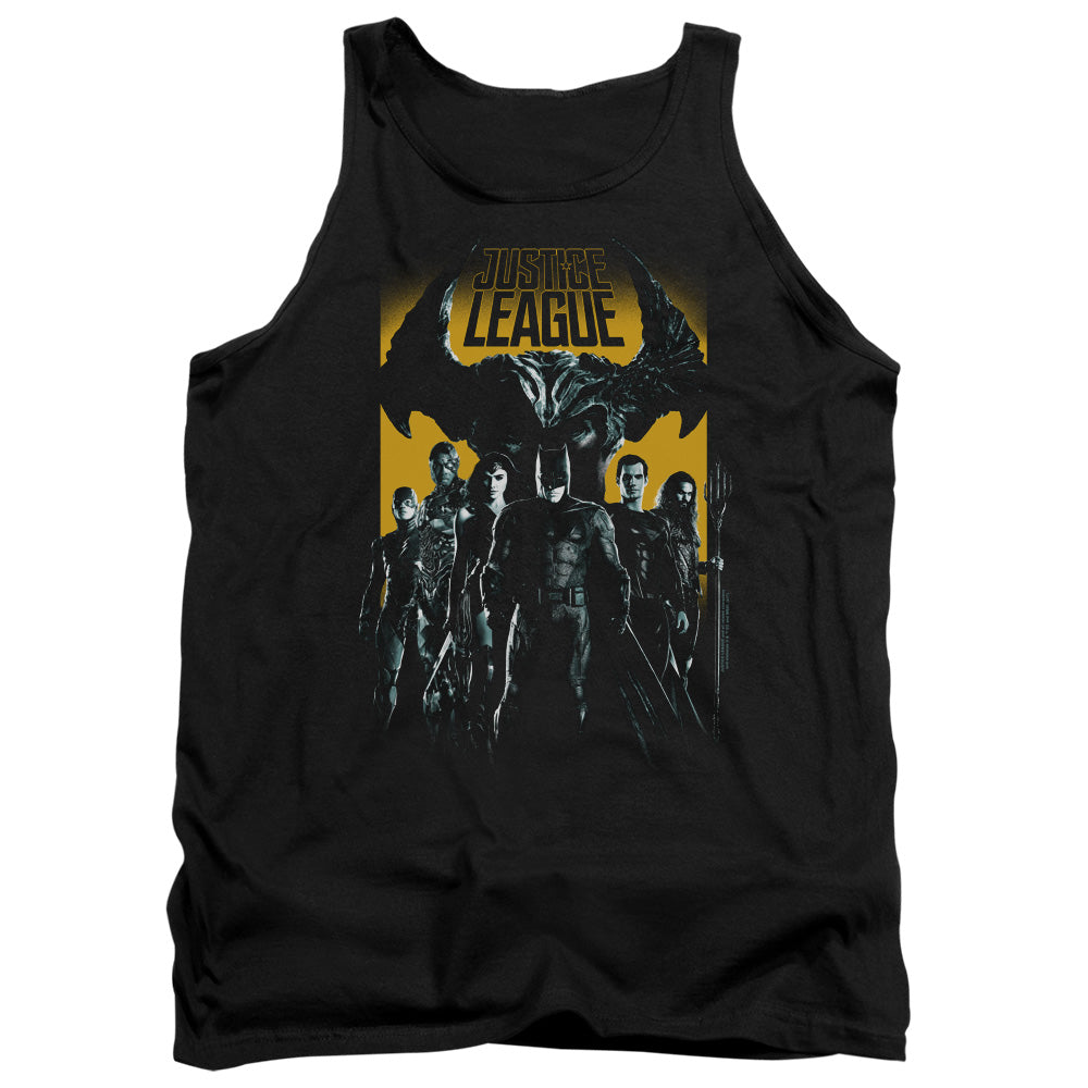 Justice League Movie - Stand Up To Evil Adult Tank Top