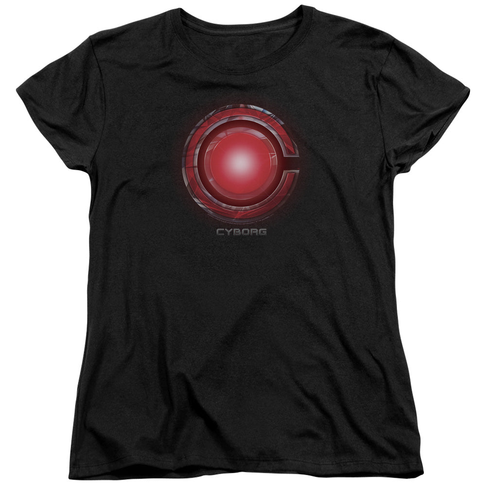Justice League Movie - Cyborg Logo Women's Short Sleeve product image 1