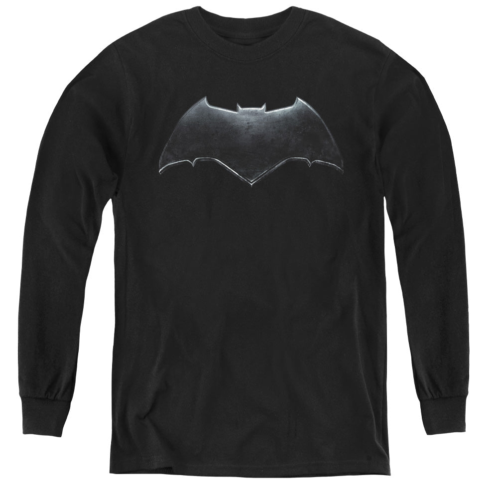 Justice League Movie - Batman Logo L - S Youth product image 1
