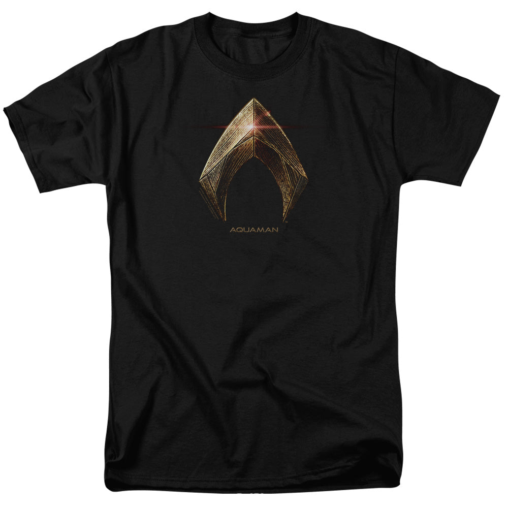 Justice League Movie - Aquaman Logo Adult Regular Fit Short product image 1