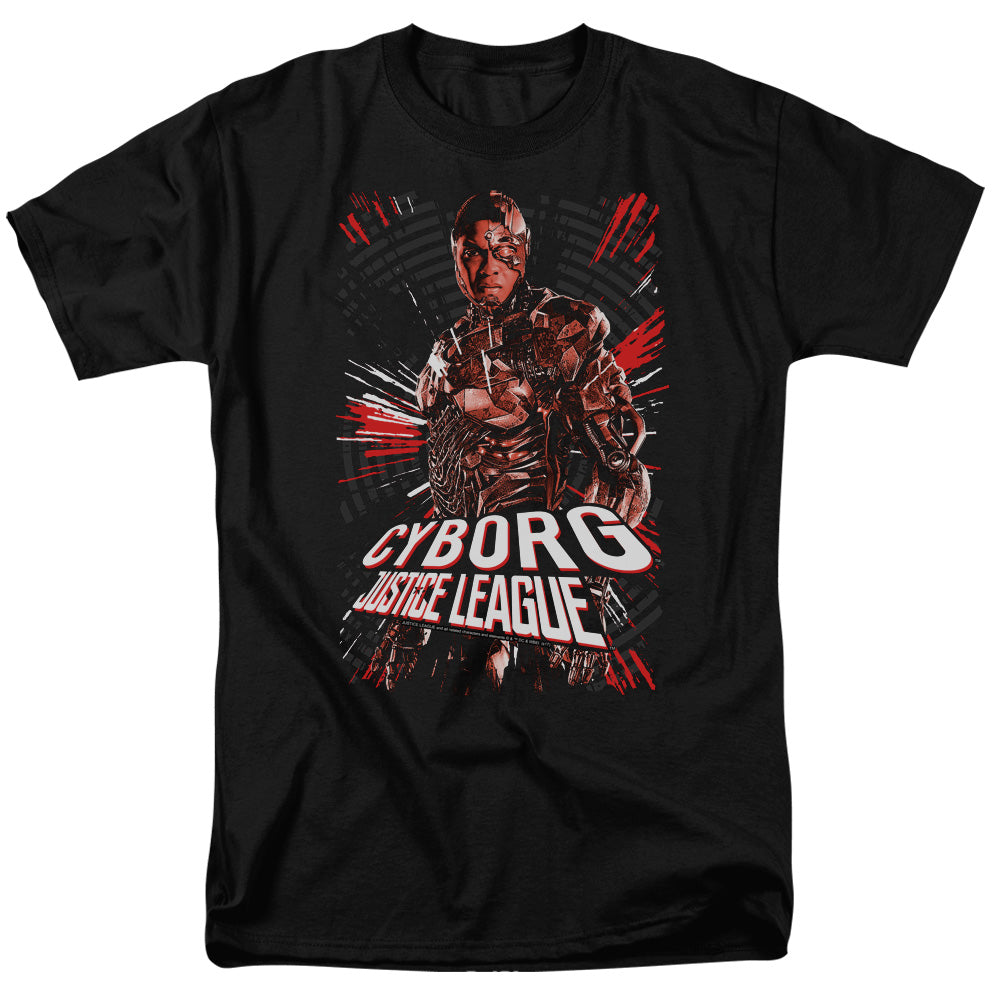 Justice League Movie - Cyborg Adult Regular Fit Short Sleeve product image 2