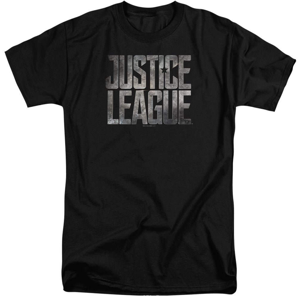 Justice League Movie - Metal Logo Adult Tall Fit Short product image 1