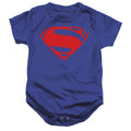 Justice League Movie - Superman Solid Color Infant Snapsuit