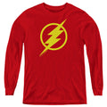 Justice League Movie - Flash Solid Color L - S Youth product image 1