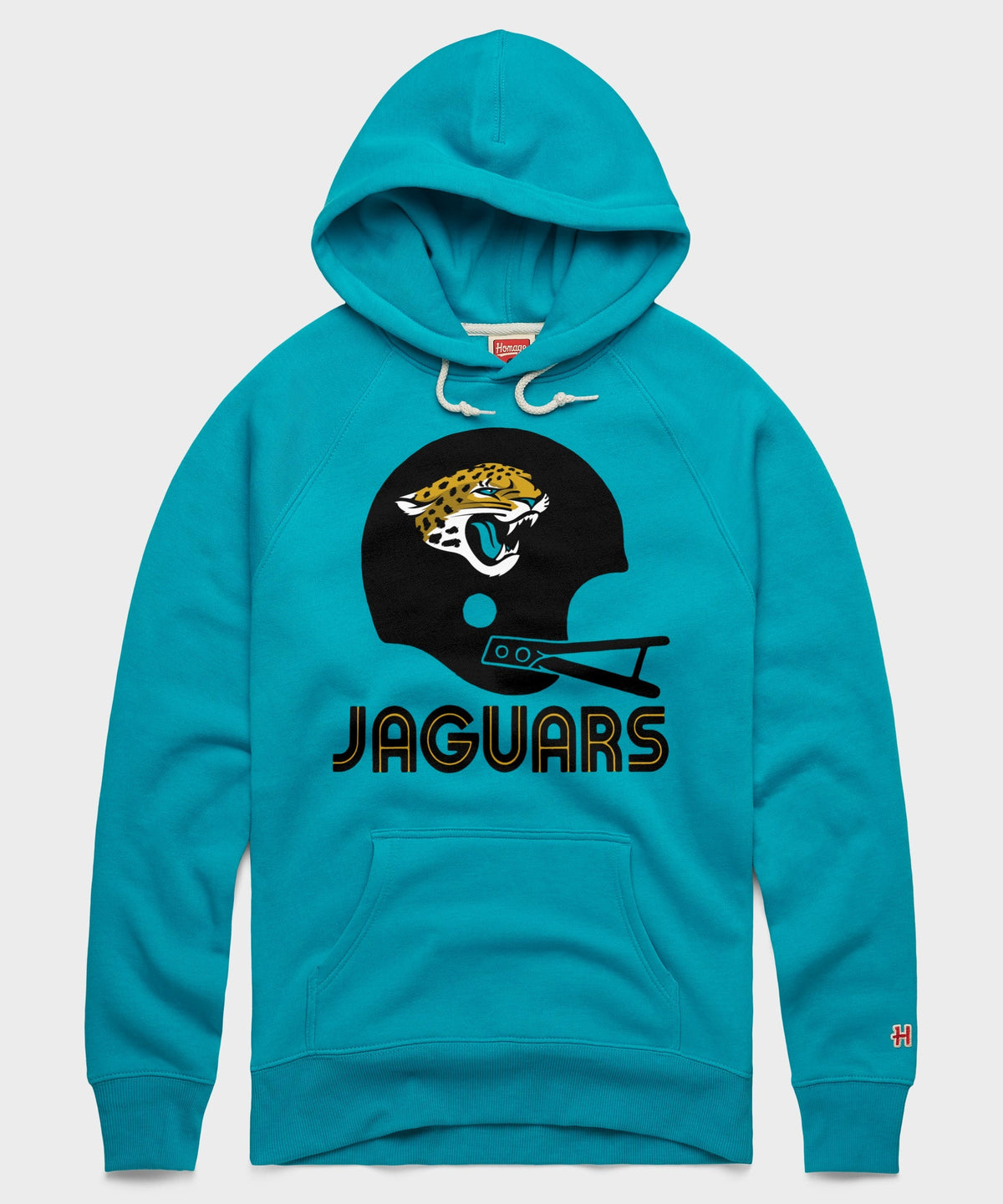 Jacksonville Jaguars Big Helmet Hoodie product image 1