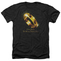 Lord Of The Rings - One Ring To Rule Them All Adult Regular Fit Heather Short Sleeve