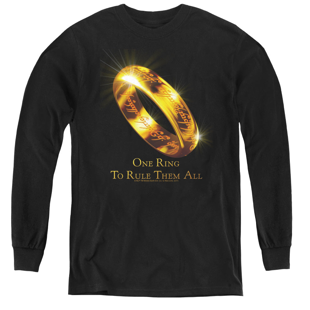 Lord Of The Rings - One Ring To Rule Them All L - S Youth