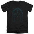 Lord Of The Rings - Doors Of Durin Adult Slim Fit V Neck product image 1