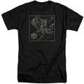 Lord Of The Rings - Map Of Me Adult Tall Fit Short Sleeve product image 1