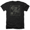 Lord Of The Rings - Map Of Me Adult Regular Fit Heather product image 1