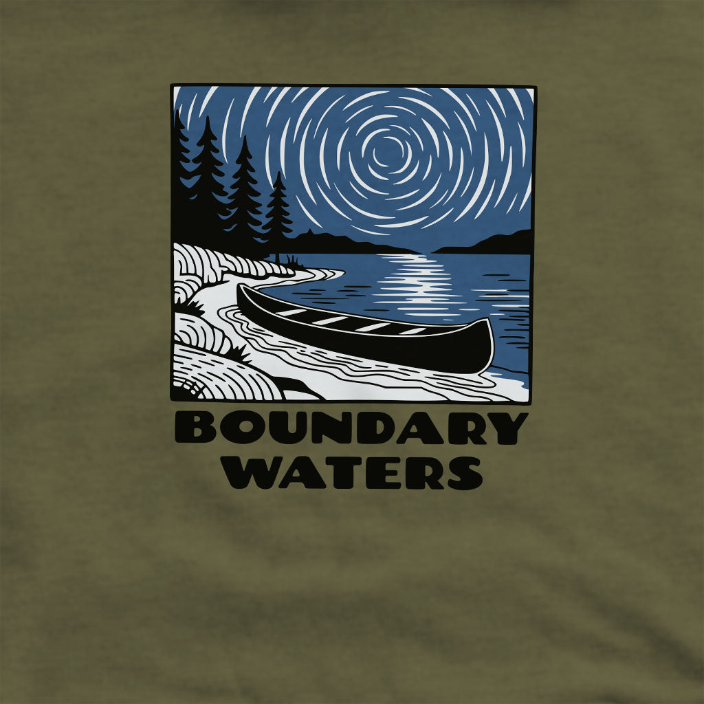 Boundary Waters Canoe Area Wilderness at Night Crewneck product image 10