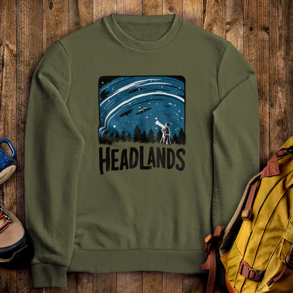 Headlands International Dark Sky Park at Night Crewneck product image 11