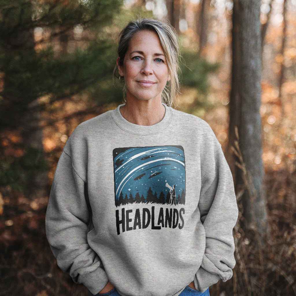 Headlands International Dark Sky Park at Night Crewneck product image 3