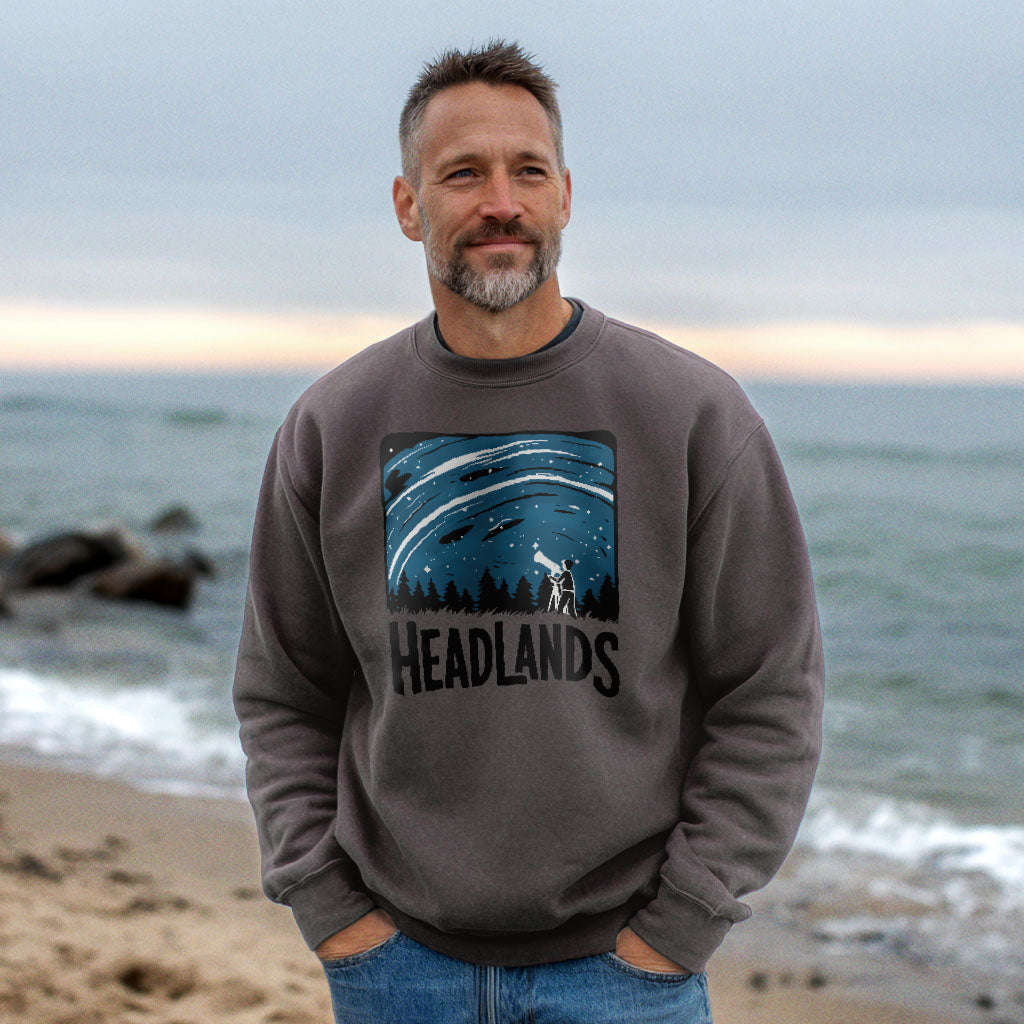 Headlands International Dark Sky Park at Night Crewneck product image 5