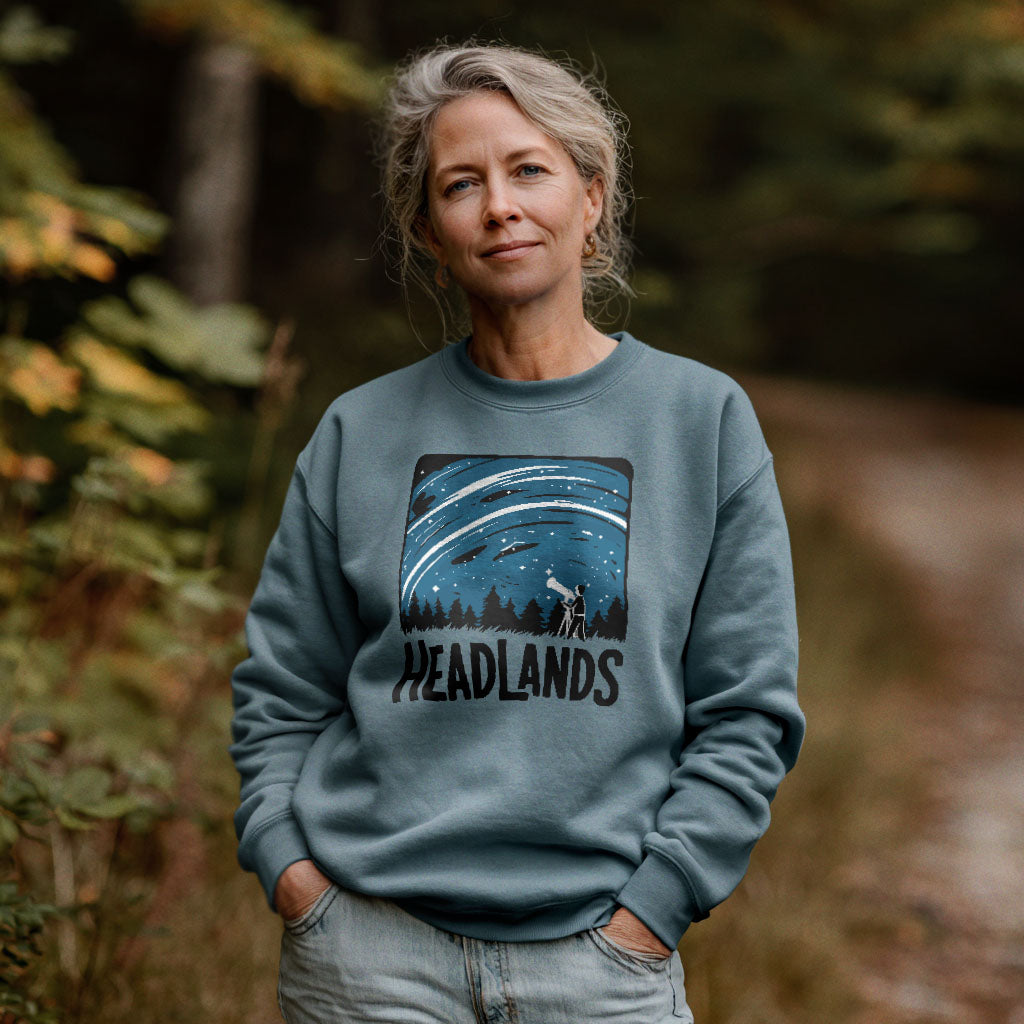 Headlands International Dark Sky Park at Night Crewneck product image 6