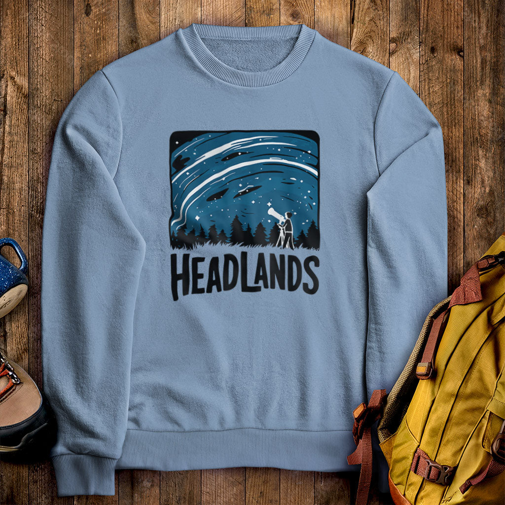 Headlands International Dark Sky Park at Night Crewneck product image 7