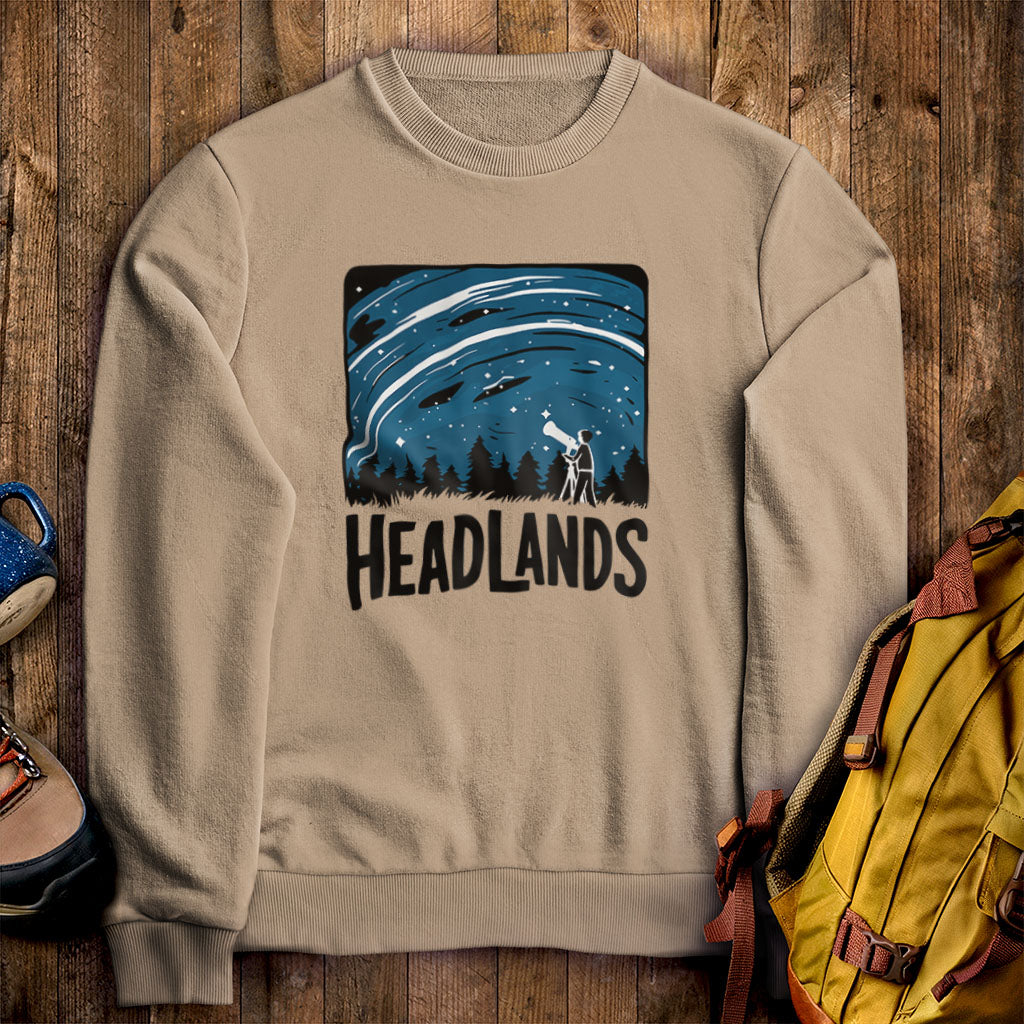 Headlands International Dark Sky Park at Night Crewneck product image 9