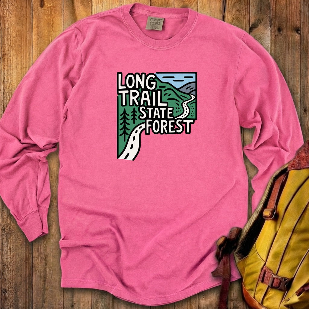 Long Trail State Forest Cotton Sleeve product image 17