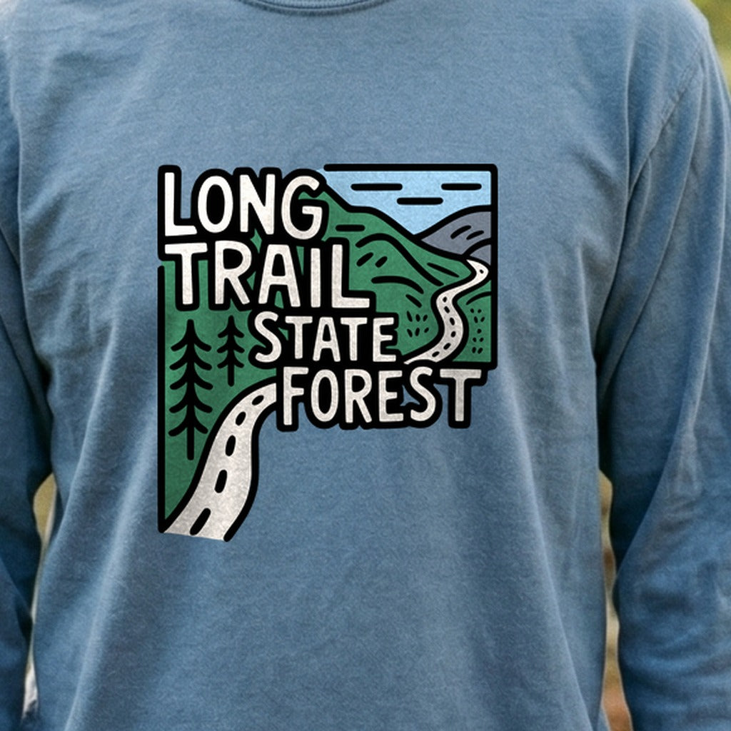 Long Trail State Forest Cotton Sleeve product image 3