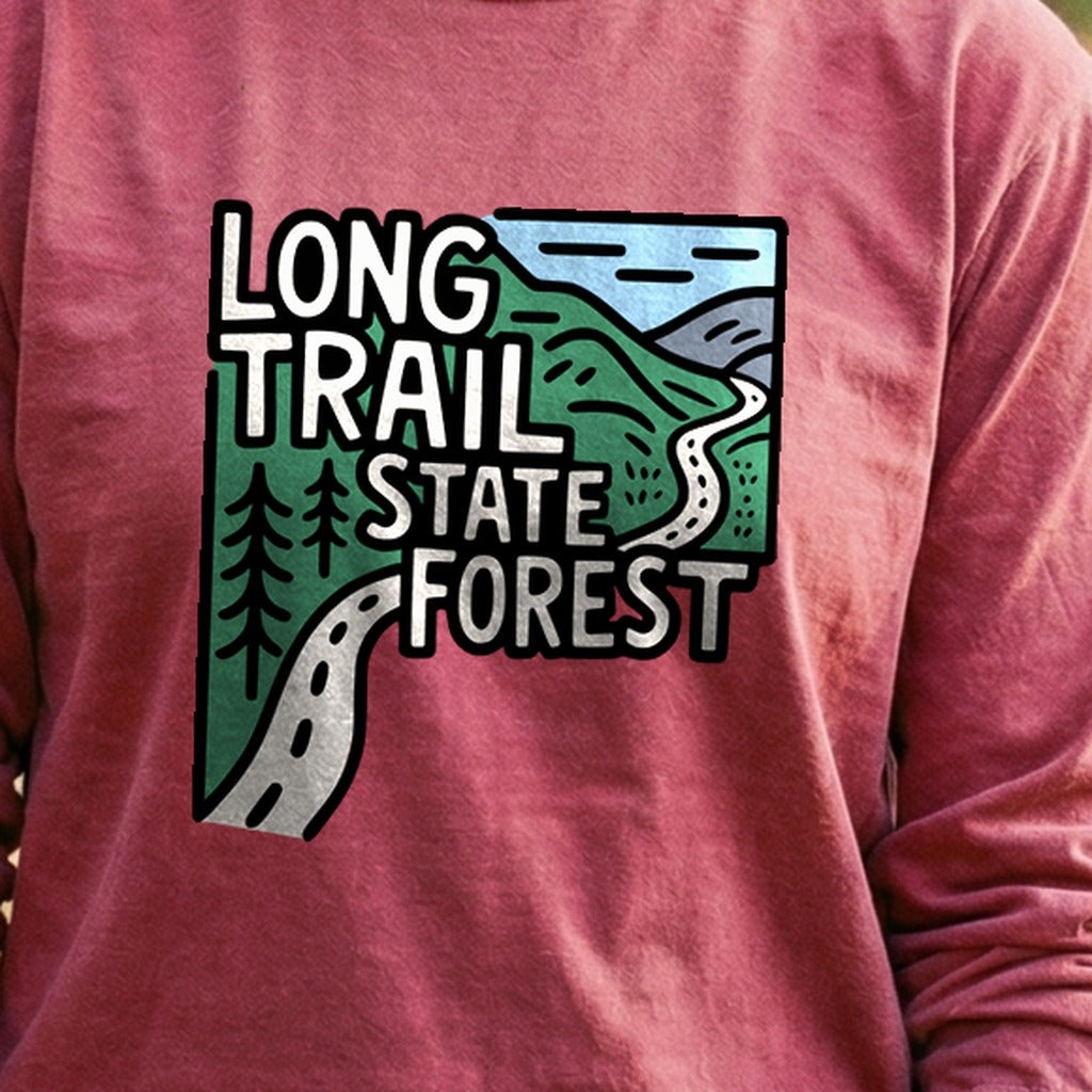Long Trail State Forest Cotton Sleeve product image 5