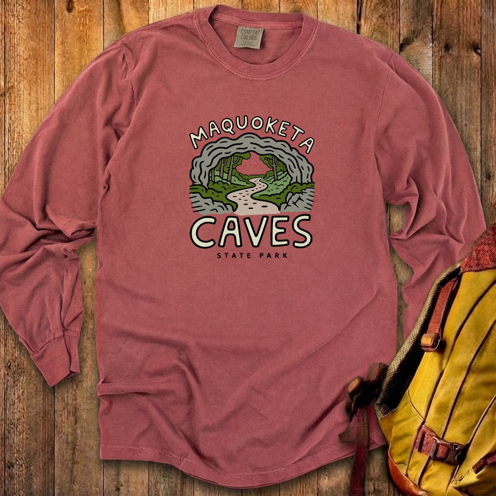 Maquoketa Caves State Park Cotton Long Sleeve product image 15