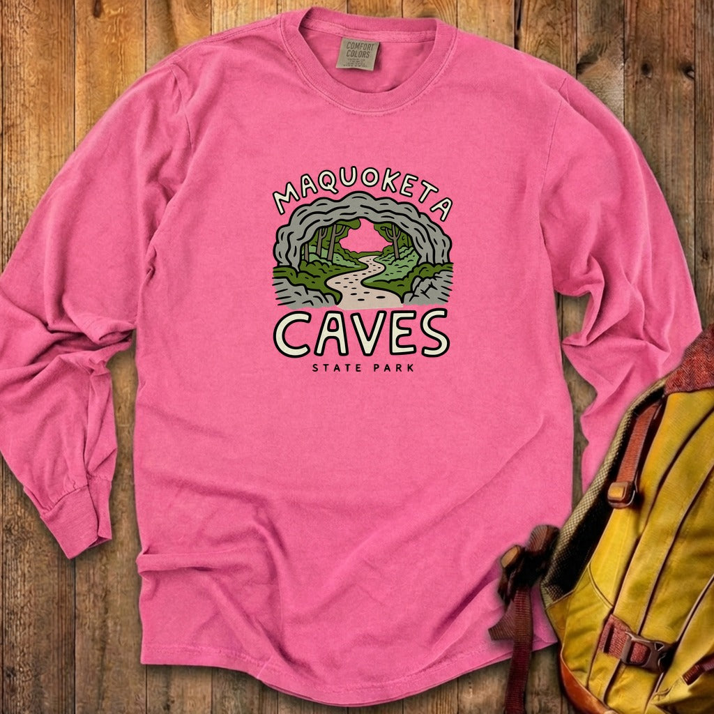 Maquoketa Caves State Park Cotton Long Sleeve product image 17