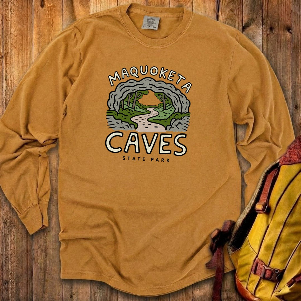 Maquoketa Caves State Park Cotton Long Sleeve product image 23