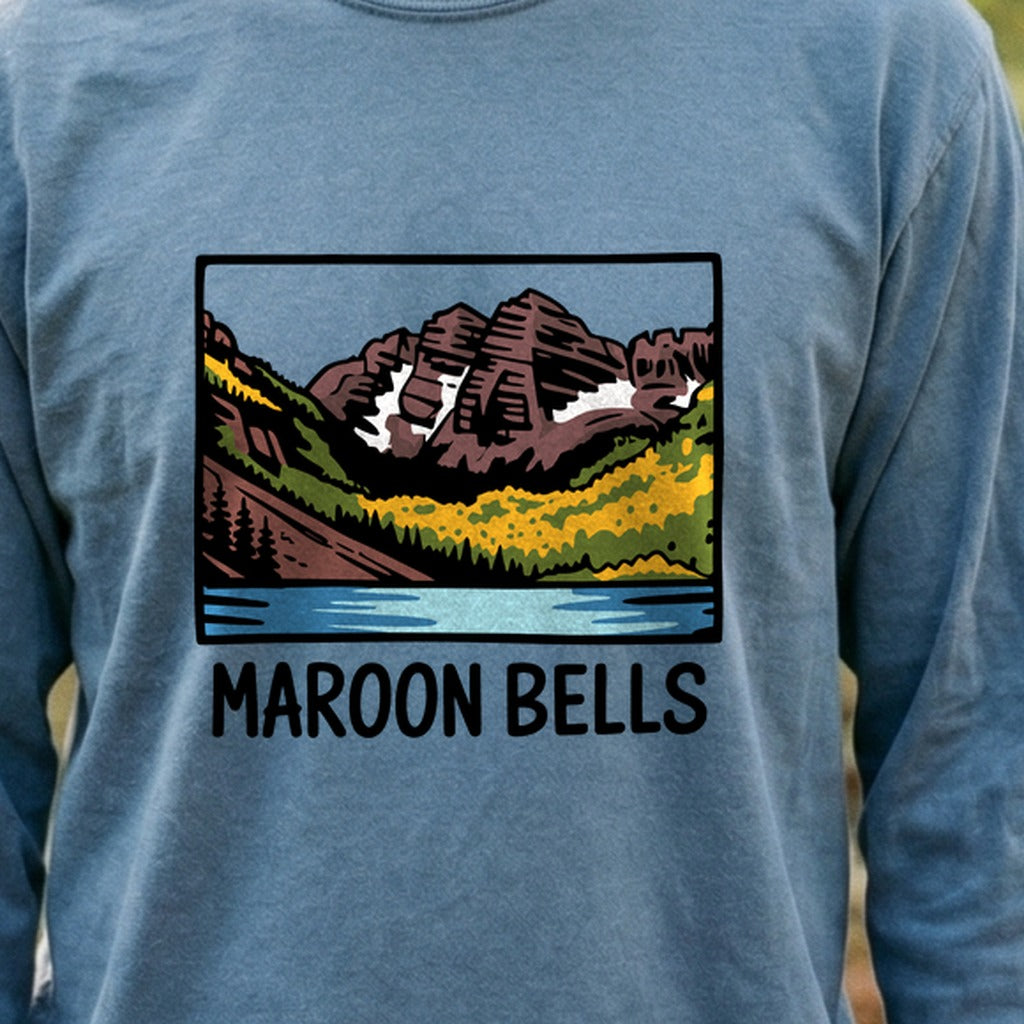Maroon Bells Cotton Long Sleeve product image 3