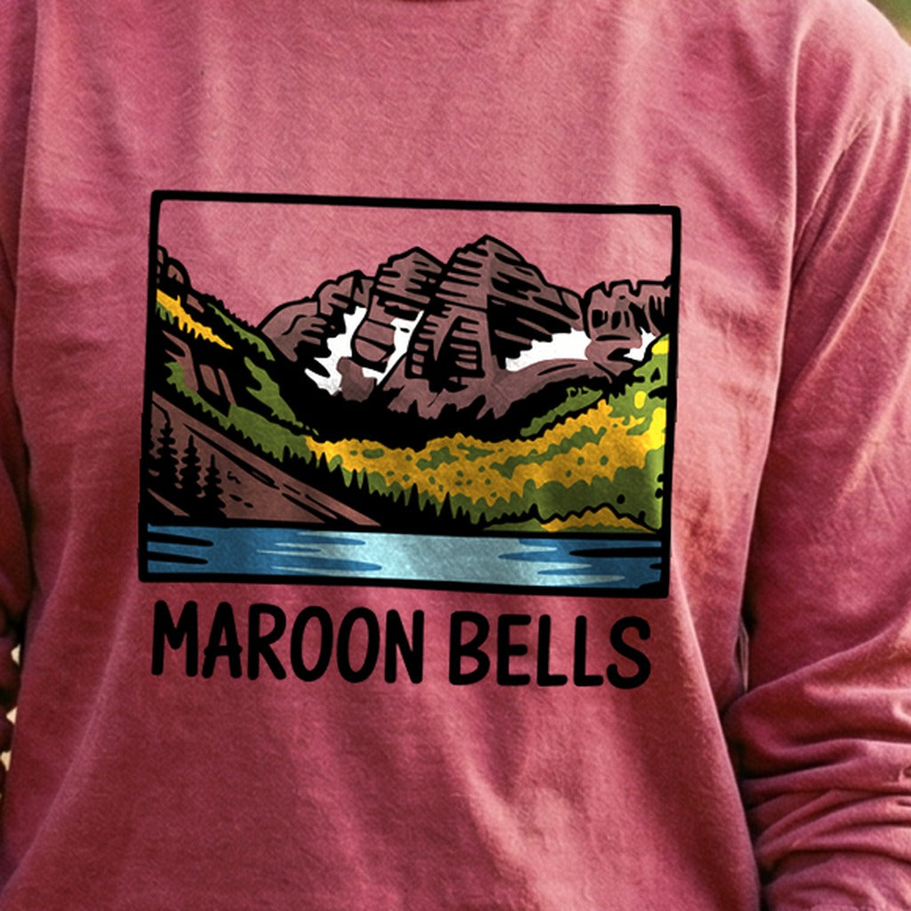 Maroon Bells Cotton Long Sleeve product image 5