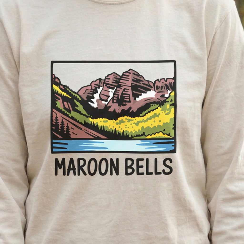 Maroon Bells Cotton Long Sleeve product image 6