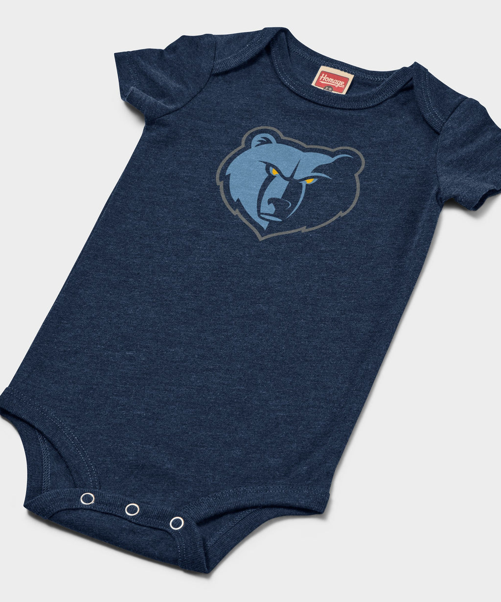Memphis Grizzlies Logo Baby One Piece