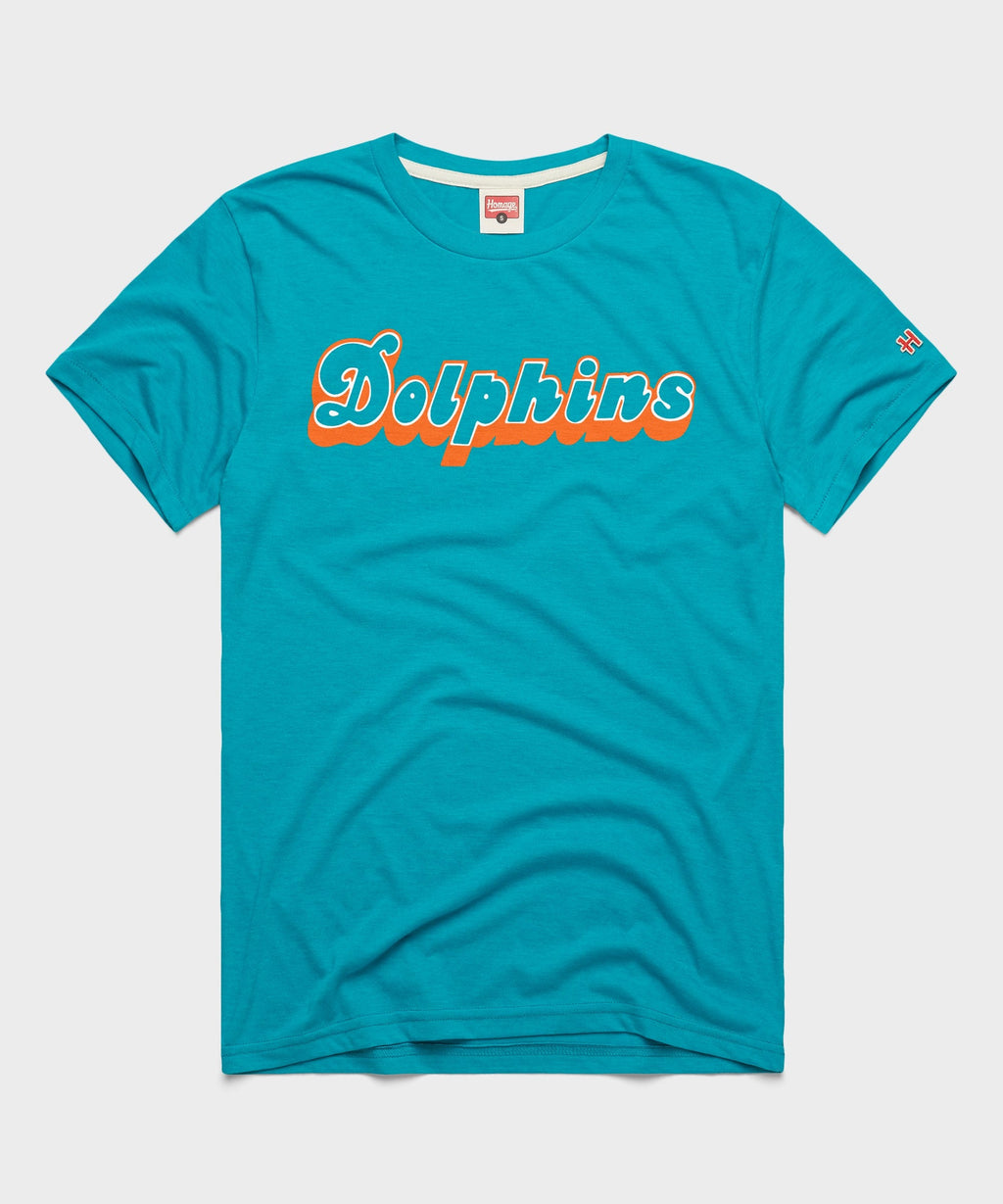 Miami Dolphins Wordmark '80 T-Shirt product image 1