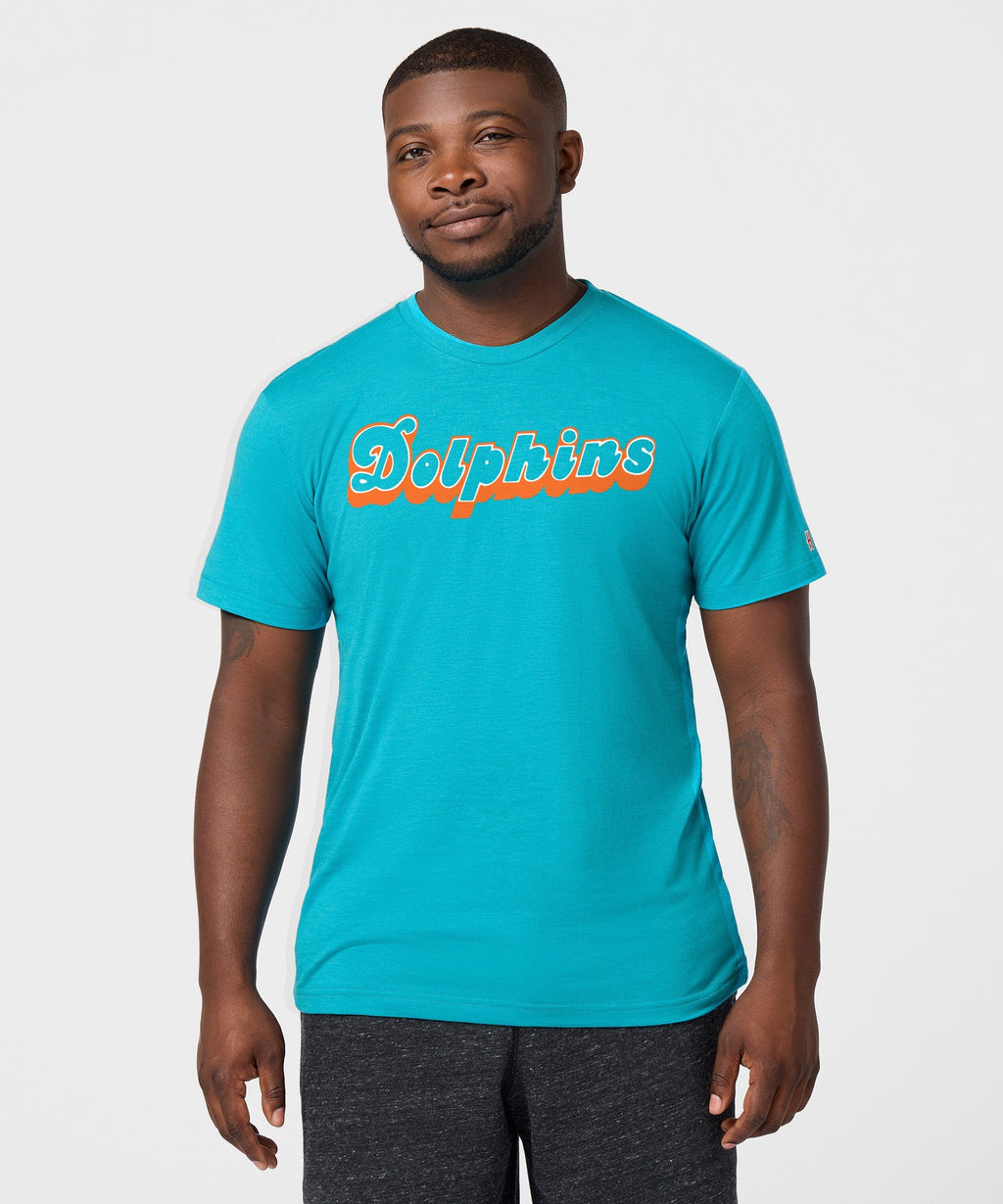 Miami Dolphins Wordmark '80 T-Shirt product image 3